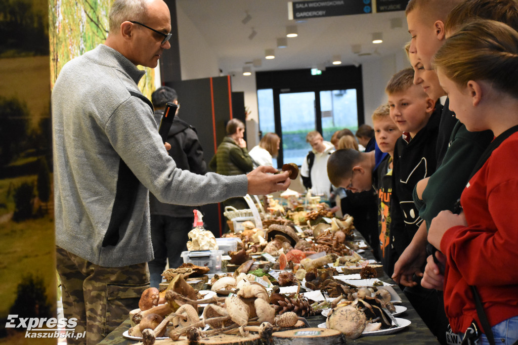 Wystawa grzybów w sierakowickim Centrum Kultury