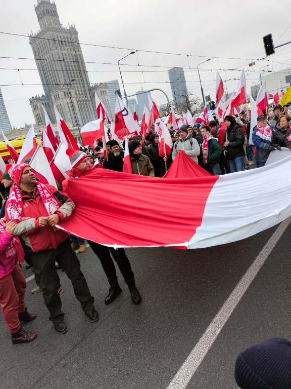 Kaszubi na Marszu Niepodległości