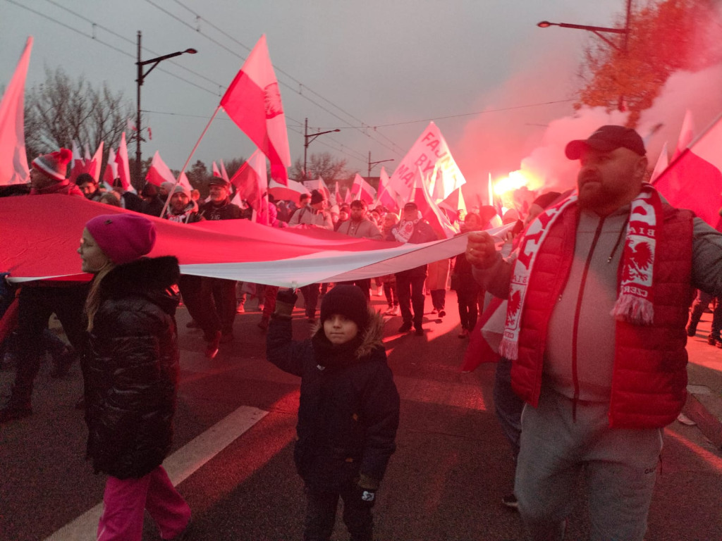 Kaszubi na Marszu Niepodległości