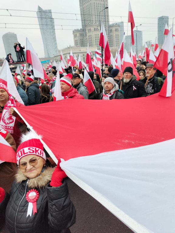 Kaszubi na Marszu Niepodległości