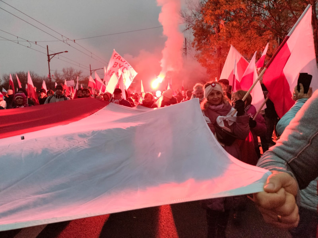 Kaszubi na Marszu Niepodległości