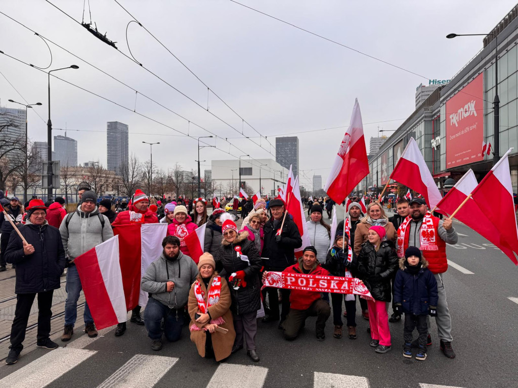 Kaszubi na Marszu Niepodległości