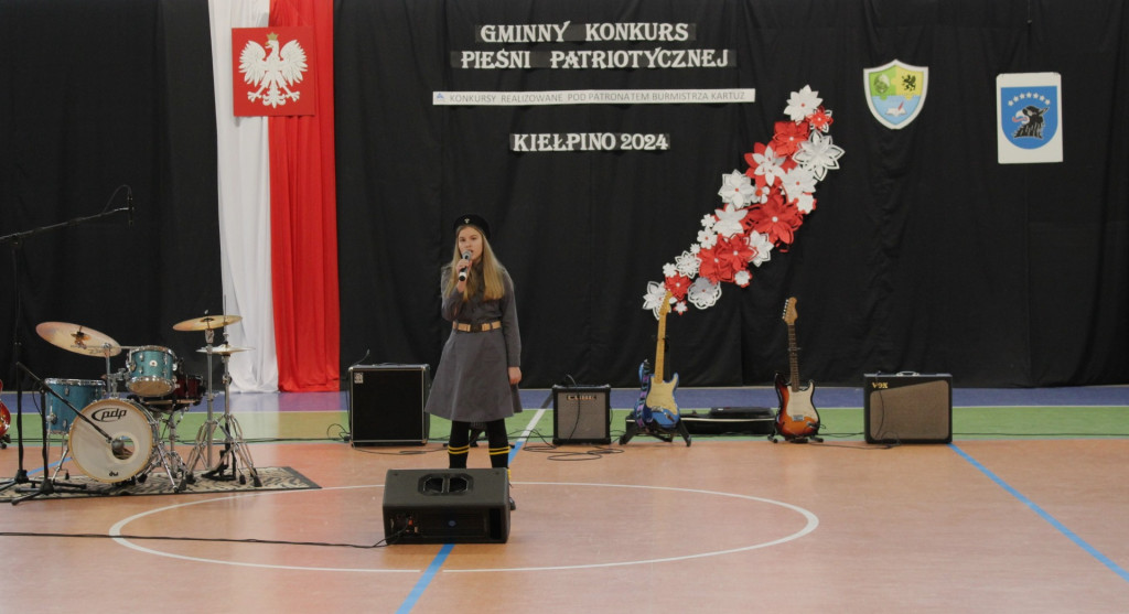 Gminny konkurs pieśni patriotycznej w Kiełpinie