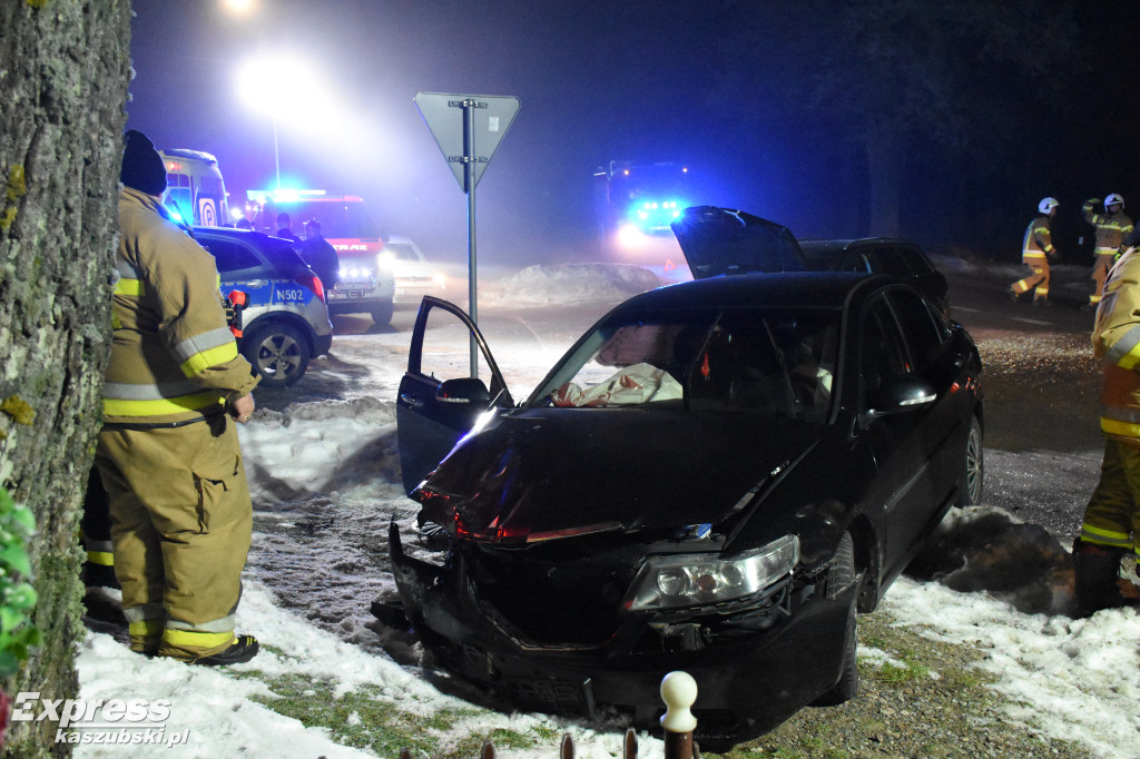 Wypadek w Nowej Wsi, koło Borucina