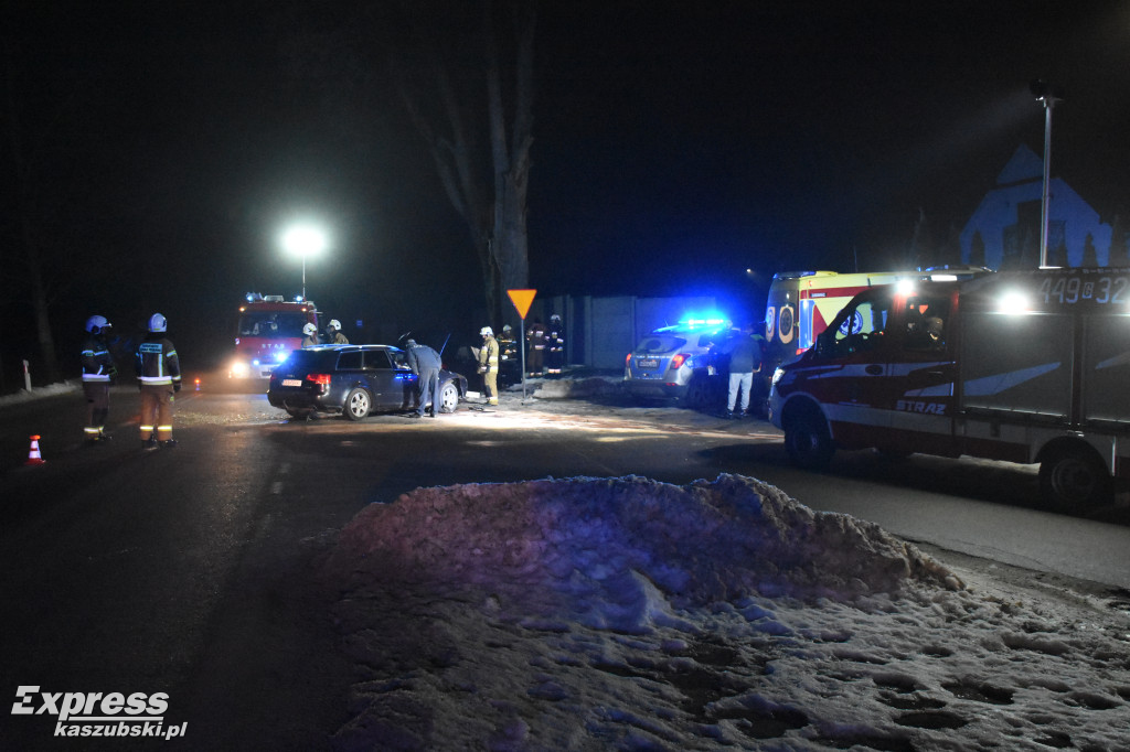 Wypadek w Nowej Wsi, koło Borucina