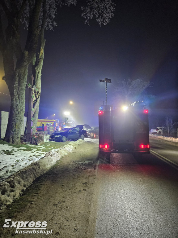 Wypadek w Nowej Wsi, koło Borucina