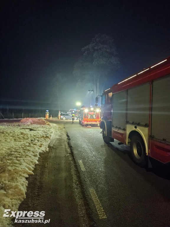 Wypadek w Nowej Wsi, koło Borucina