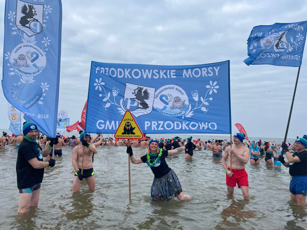 Przodkowskie Morsy na Zlocie Morsów w Mielnie