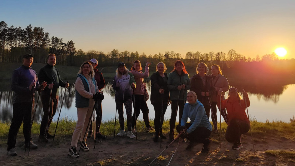 Zajęcia Nordic Walking w Baninie