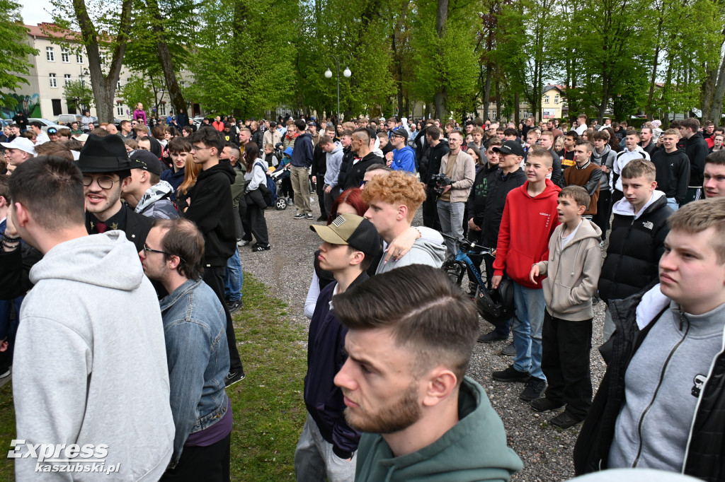 Sławomir Mentzen w Kartuzach