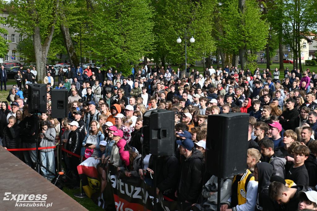 Sławomir Mentzen w Kartuzach