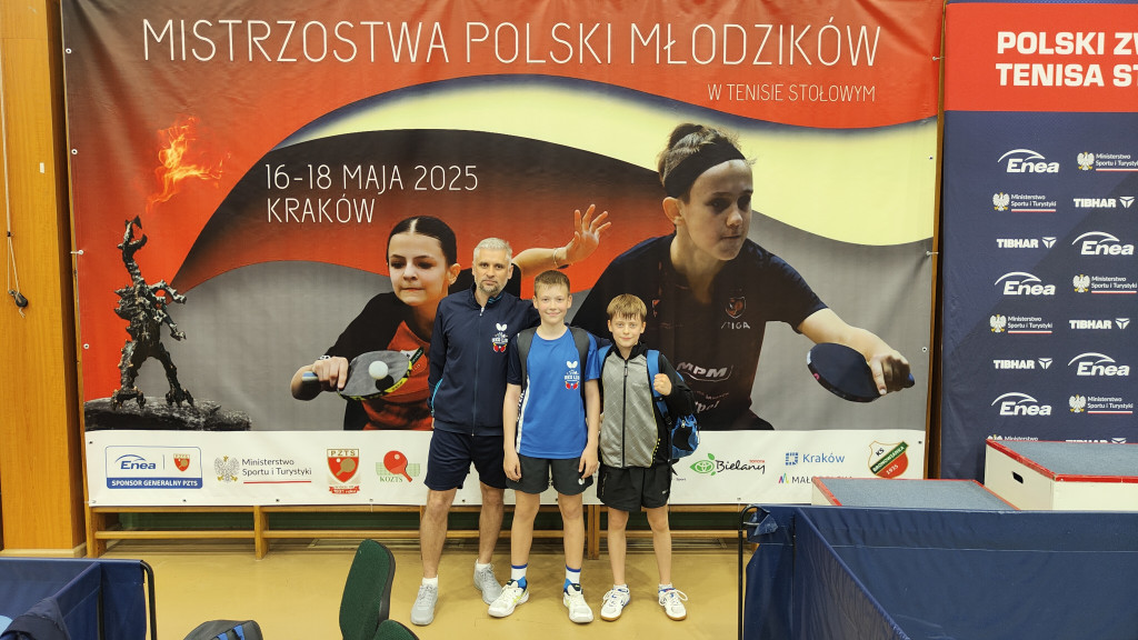 Tenis stołowy - Mistrzostwa Polski młodzików