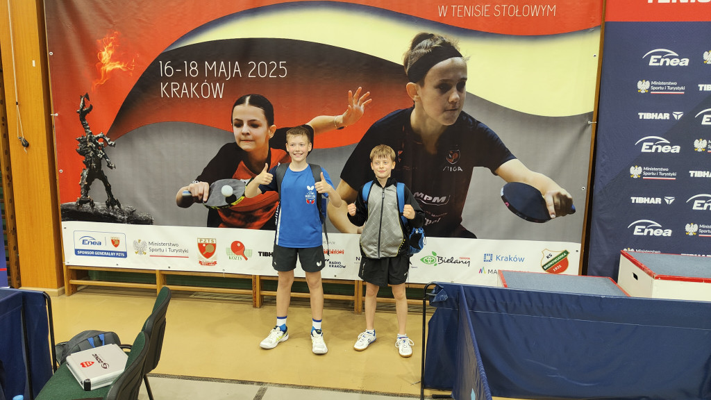 Tenis stołowy - Mistrzostwa Polski młodzików