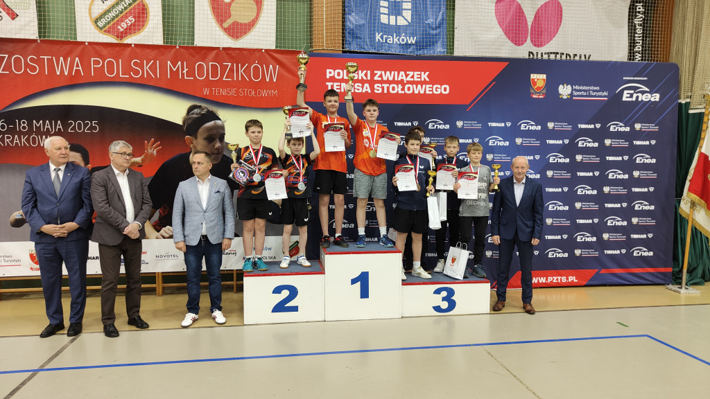 Tenis stołowy - Mistrzostwa Polski młodzików