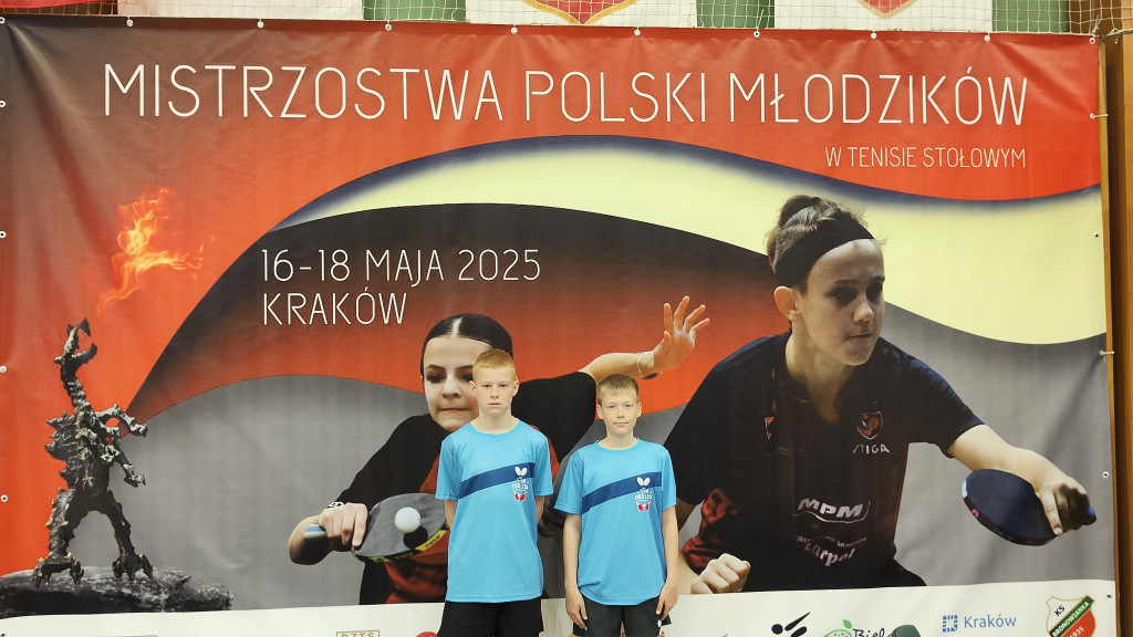Tenis stołowy - Mistrzostwa Polski młodzików