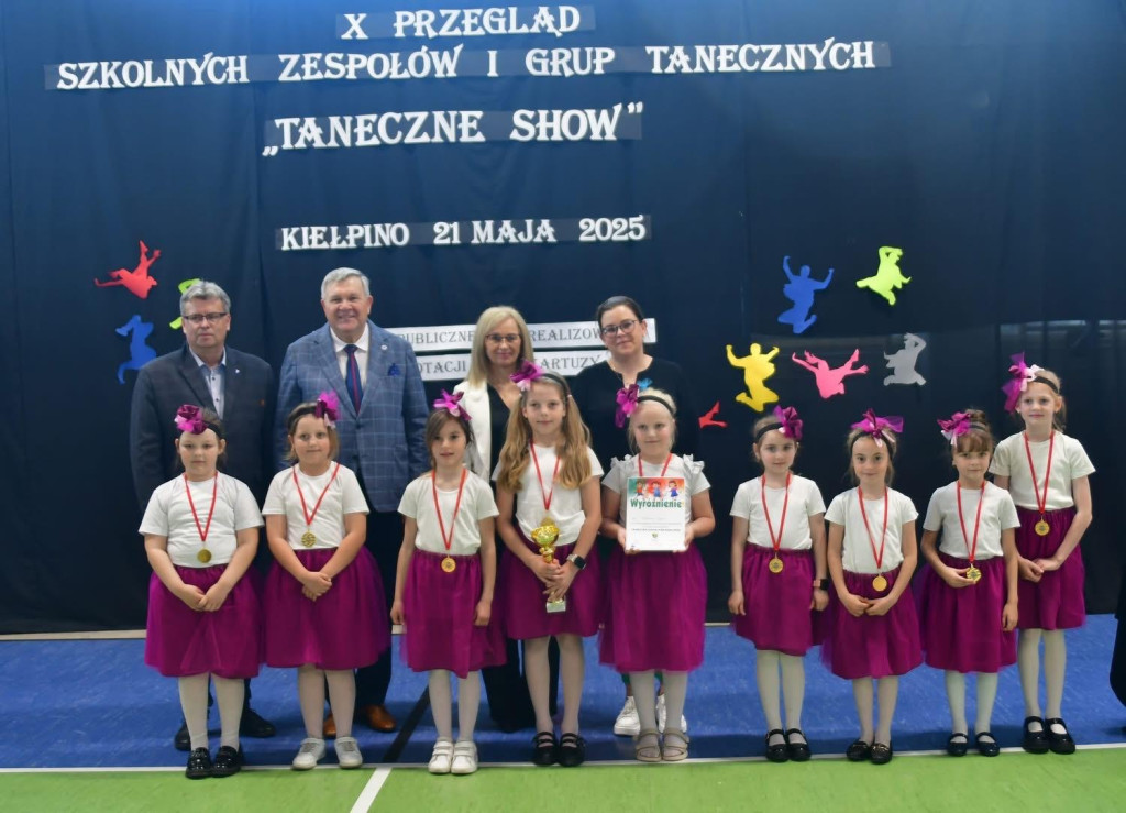 Przegląd zespołów tanecznych w Kiełpinie