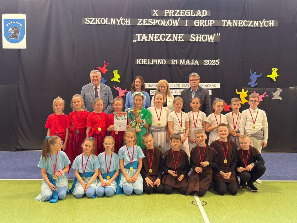 Przegląd zespołów tanecznych w Kiełpinie