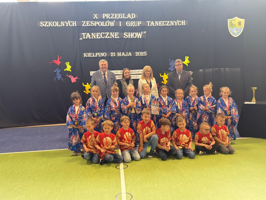 Przegląd zespołów tanecznych w Kiełpinie