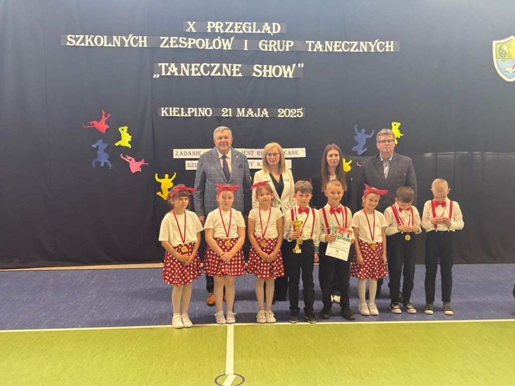 Przegląd zespołów tanecznych w Kiełpinie