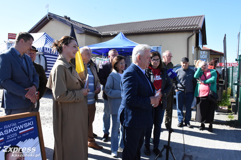 W Sierakowicach zachęcali do głosowania na R. Trzaskowskiego