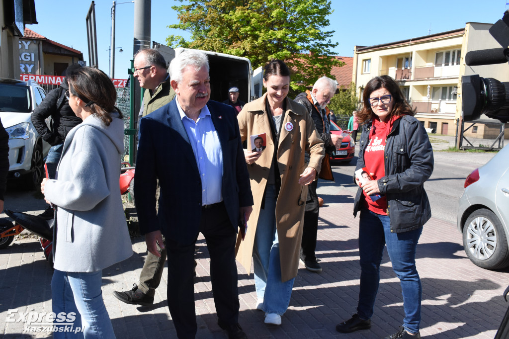 W Sierakowicach zachęcali do głosowania na R. Trzaskowskiego