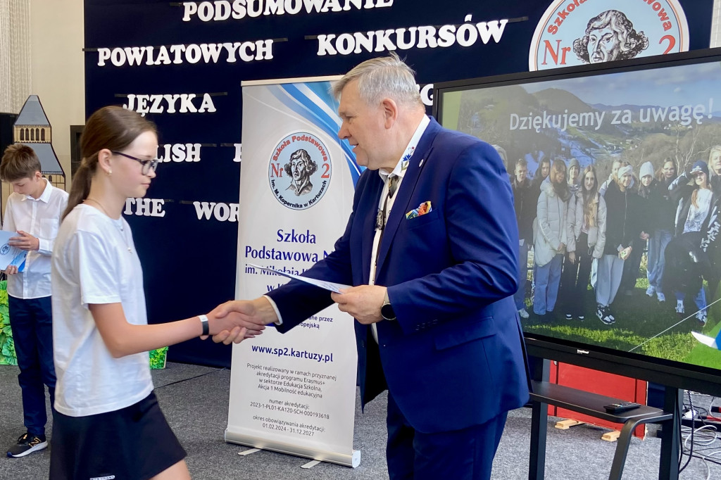 Podsumowanie konkursów w kartuskiej Dwójce