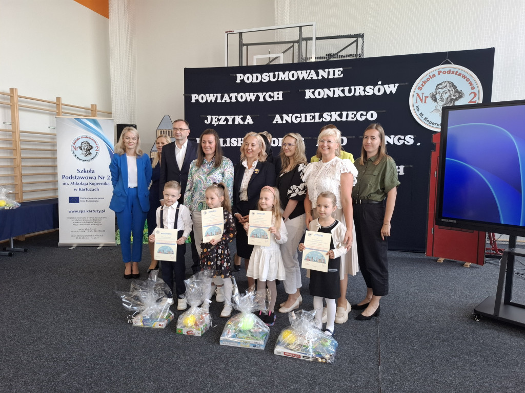 Podsumowanie konkursów w kartuskiej Dwójce