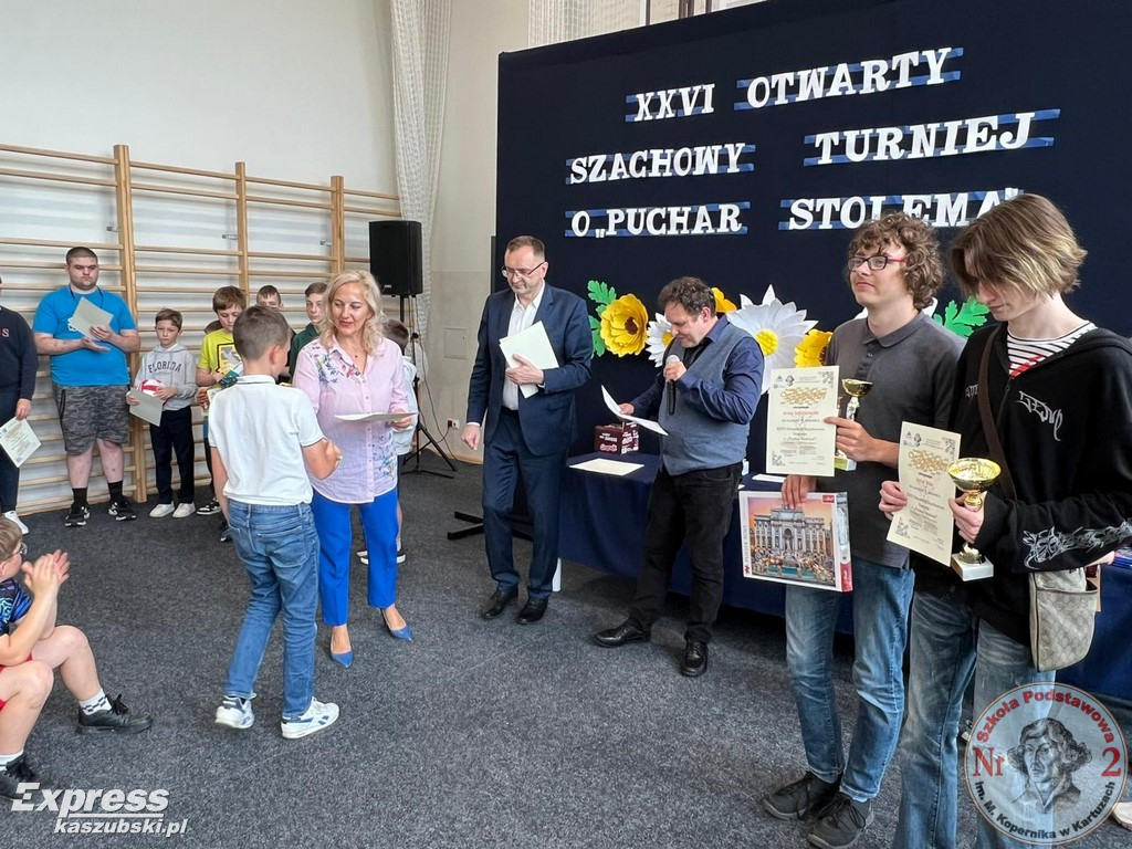 Turniej szachowy w kartuskiej Dwójce