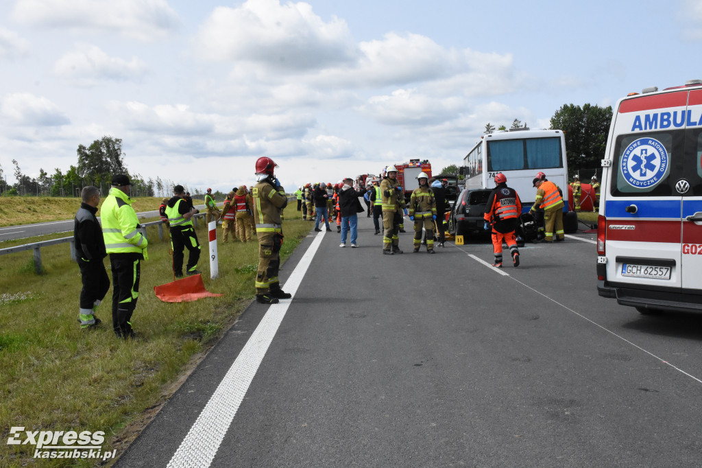 Ćwiczenia służb na nowym odcinku OMT