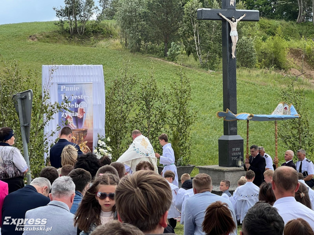 Procesja Bożego Ciała w Gowldlinie
