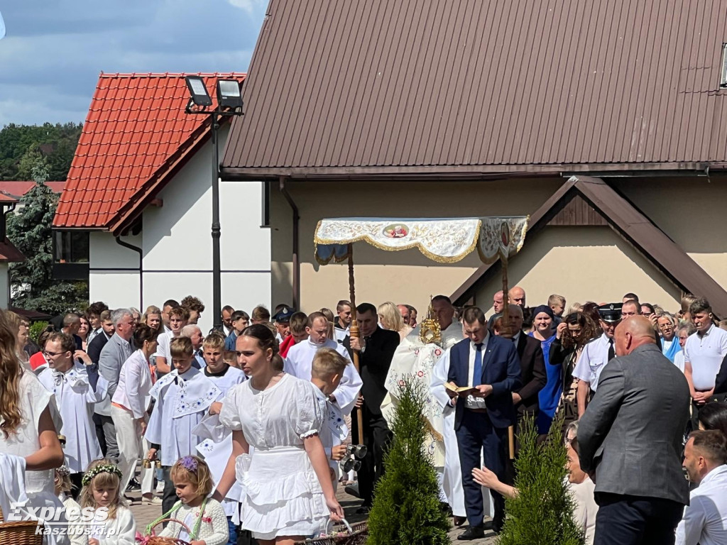 Procesja Bożego Ciała w Gowldlinie