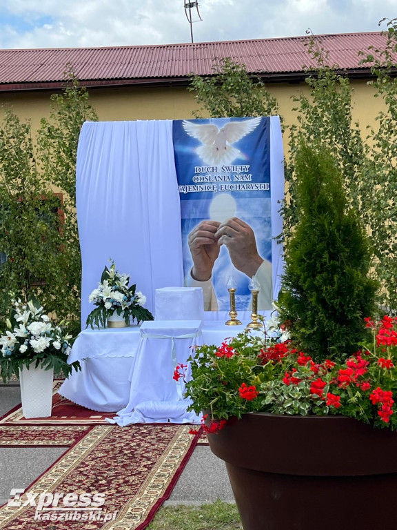 Procesja Bożego Ciała w Gowldlinie