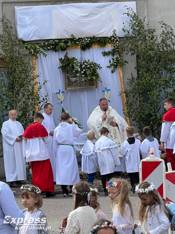 Procesja Bożego Ciała w Gowldlinie