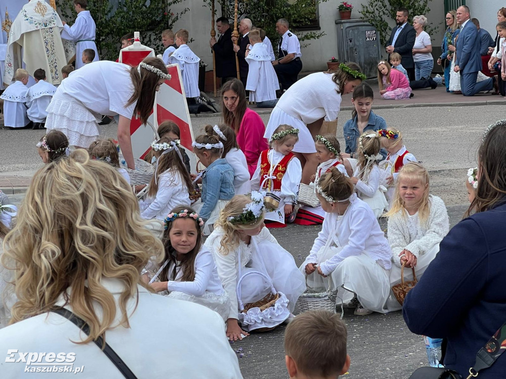 Procesja Bożego Ciała w Gowldlinie