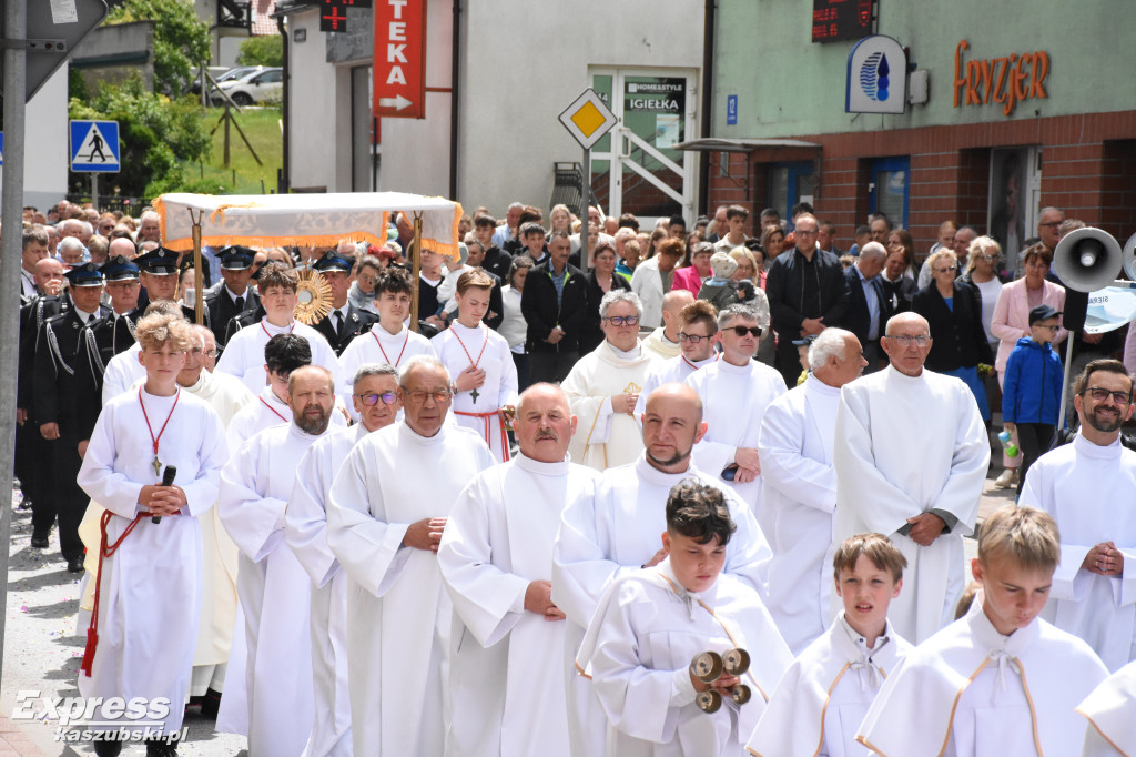 Procesja Bożego Ciała w Sierakowicach
