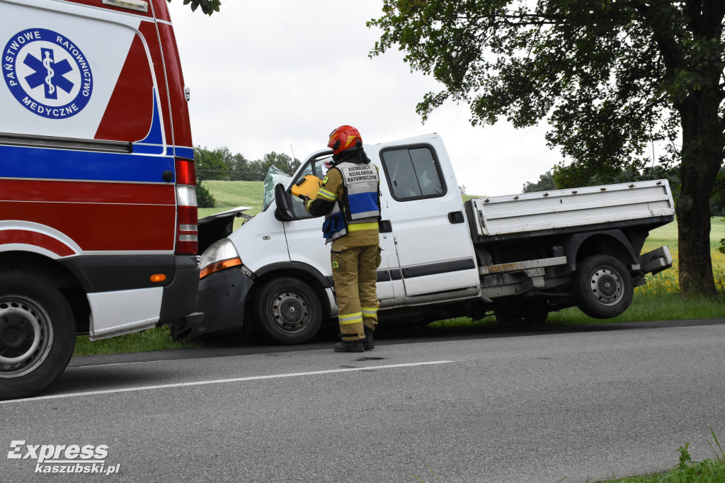 Wypadek na trasie Tuchlino - Mściszewice