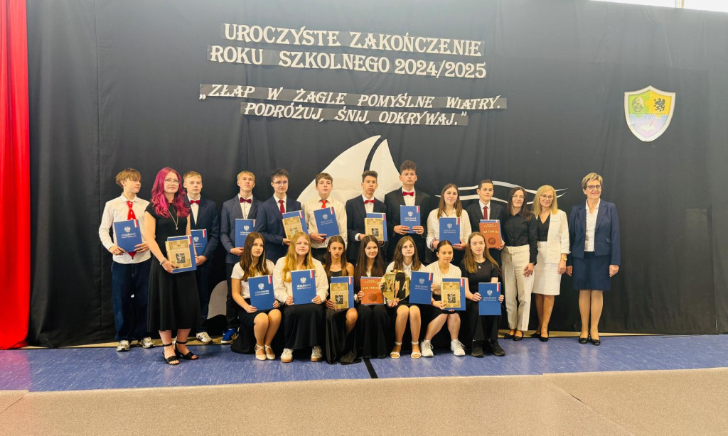 Zakończenie roku szkolnego w Kiełpinie