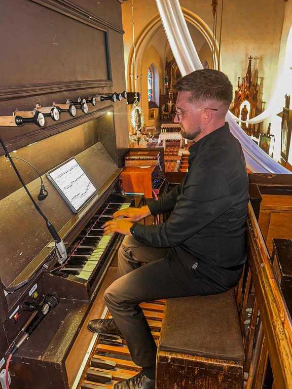 Koncert organowy w Gowidlinie