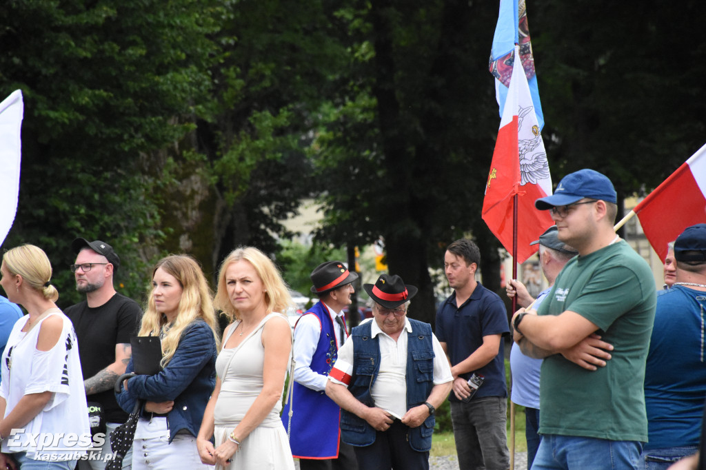 Manifestacja pod hasłem \