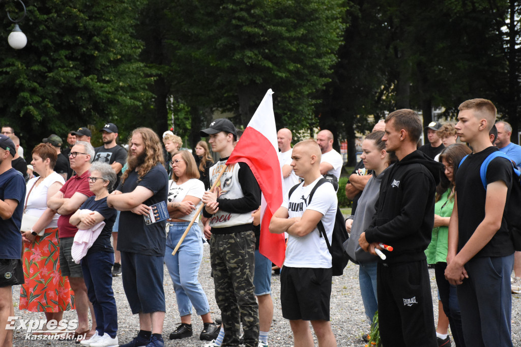 Manifestacja pod hasłem \