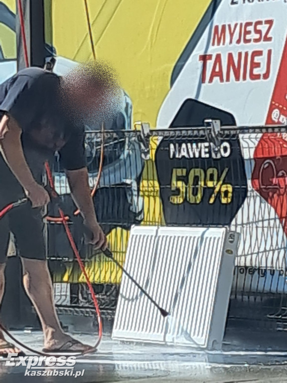 Z kaloryferem na myjnię samochodową