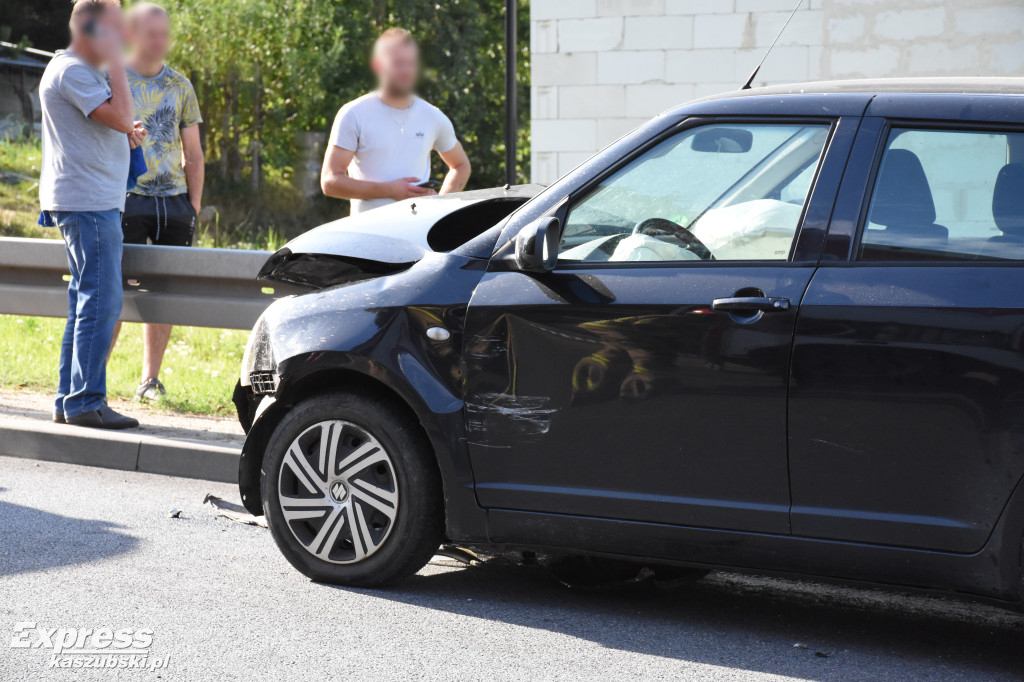Wypadek w Łapalicach