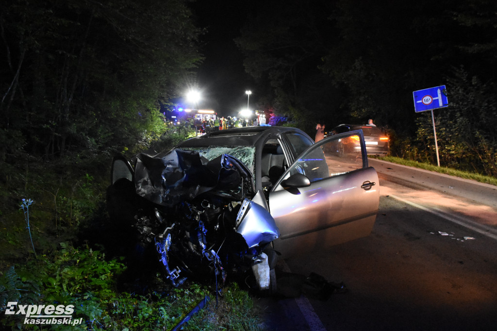 Wypadek na drodze Kartuzy - Leszno