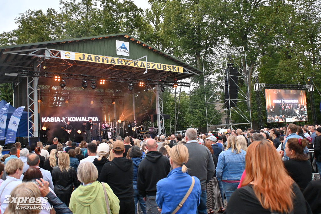 Koncert Kasi Kowalskiej na zakończenie Jarmarku Kaszubskiego