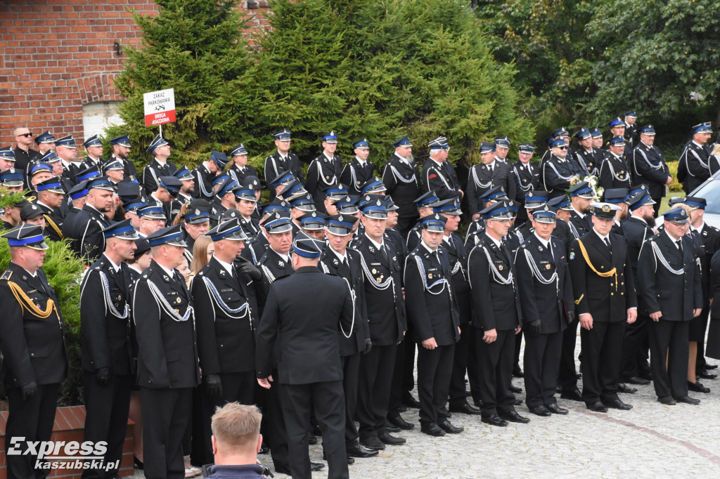 Pogrzeb druha Krystiana Dułaka