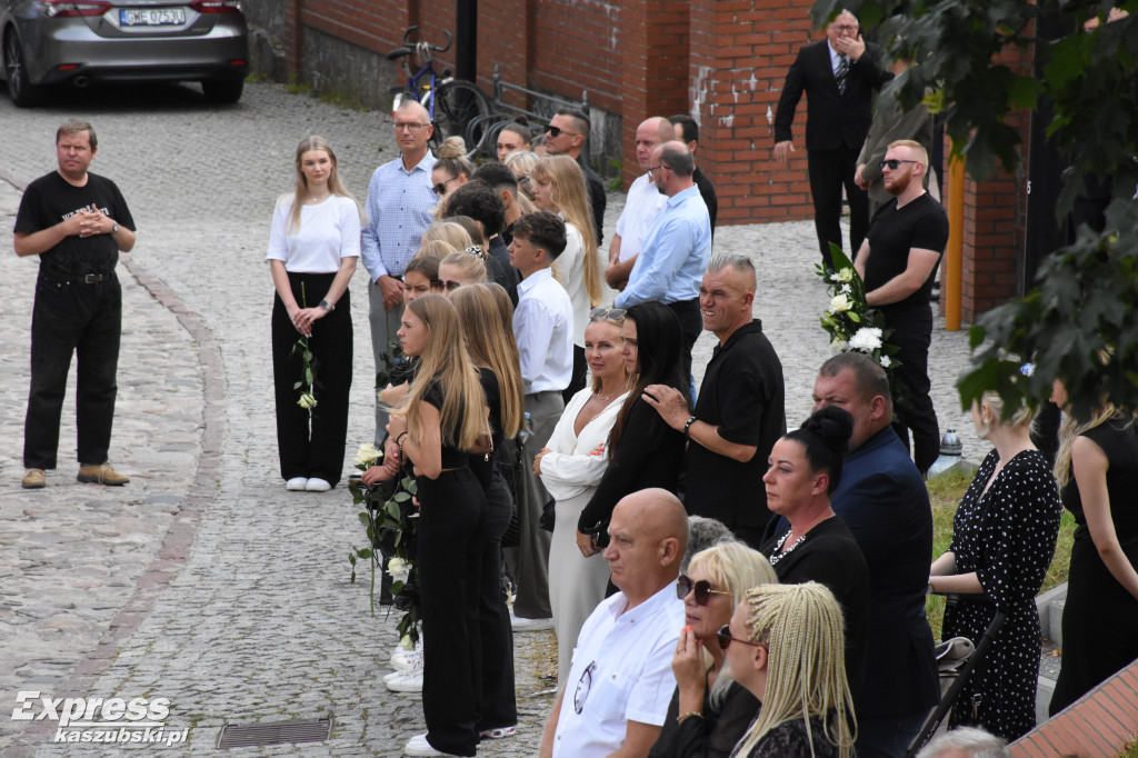 Pogrzeb druha Krystiana Dułaka