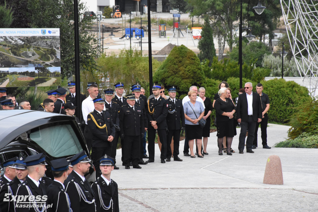Pogrzeb druha Krystiana Dułaka