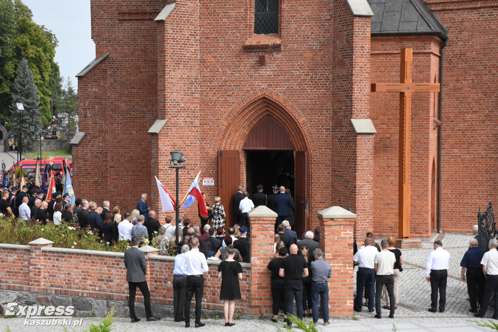 Pogrzeb druha Krystiana Dułaka
