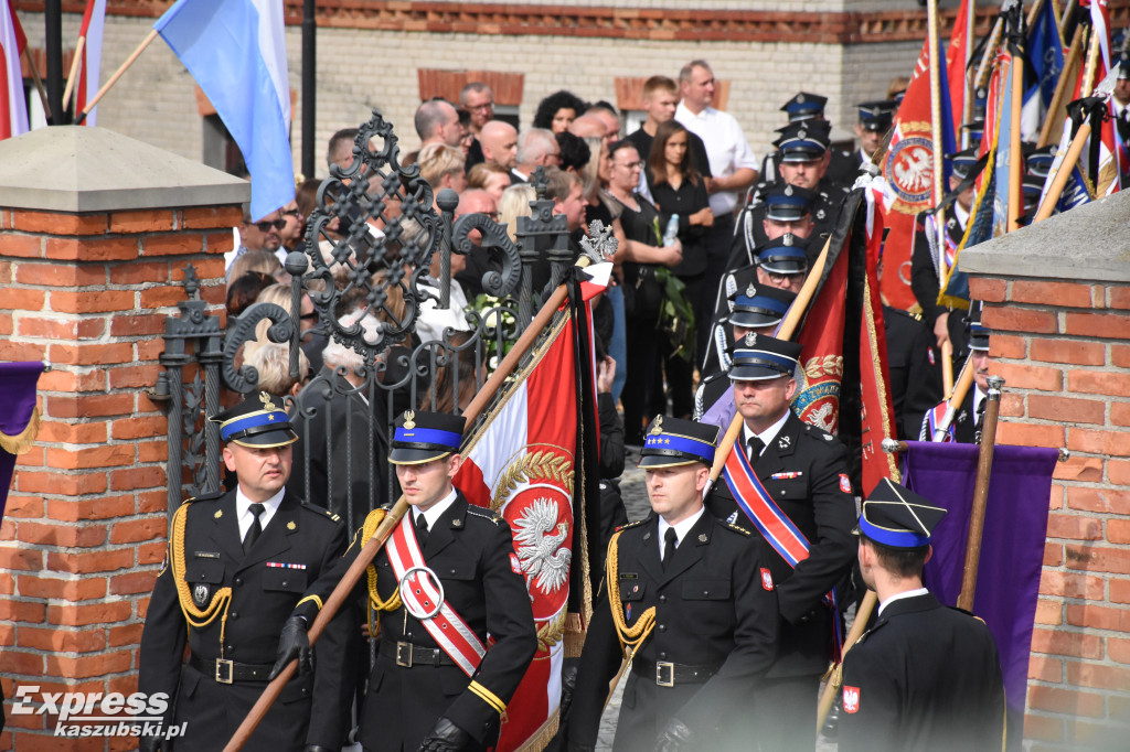 Pogrzeb druha Krystiana Dułaka
