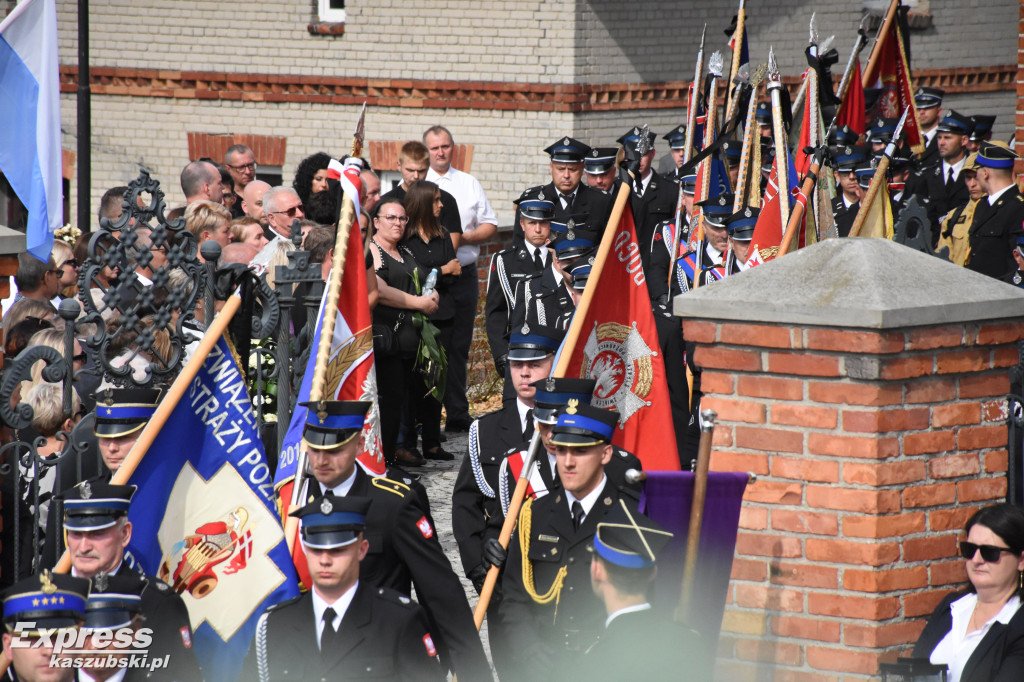 Pogrzeb druha Krystiana Dułaka